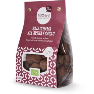 banda biscotti Biscotti Baci di Dama all'Avena e Cacao 180 gr