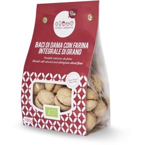 banda biscotti Biscotti Baci di Dama con Farina Integrale di Grano 180 gr