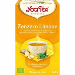 Yogi Tea - Zenzero E Limone 17 Bustine Da 1.8 Grammi