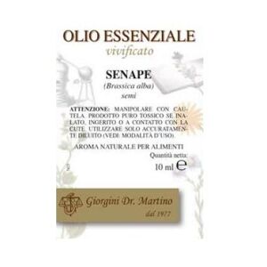 Dottor Giorgini Dr. Giorgini Olio Essenziale Senape Aroma Naturale Per Alimenti 10 ml