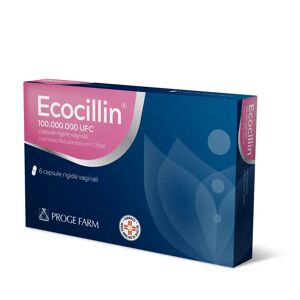 Fuori Ecocillin Lactobacillus Plantarum 6 Capsule Vaginali Rigide