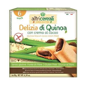 PROBIOS AltriCereali Delizia Quinoa Con Crema Al Cacao 6 Pezzi da 30 g