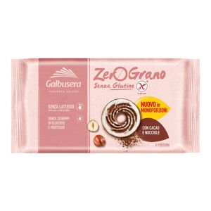 ZEROGRANO Galbusera Frollini Cacao e Nocciole Senza Glutine 220 g