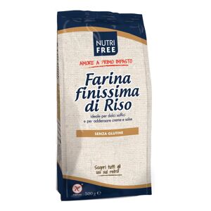 NUTRIFREE Nutri Free Farina Di Riso Finissima Senza Glutine 500 g