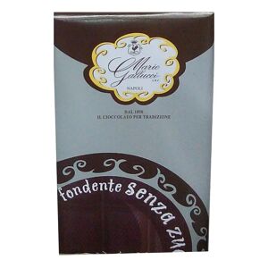 Mario Gallucci Tavoletta di Cioccolato Fondente Senza Zucchero 100 g