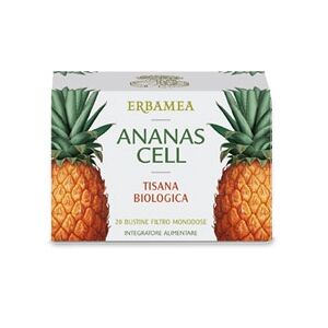 Erbamea Ananas Cell Tisana Biologica 20 bustine filtro monodose