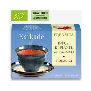 Erbamea KARKADE' 20 bustine filtro da agricoltura Biologica