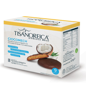 Tisanoreica CIOCOMECH COCCO 9 Biscotti da 13 g