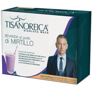 Tisanoreica BEVANDA GUSTO MIRTILLO 4 PAT da 28,5g.