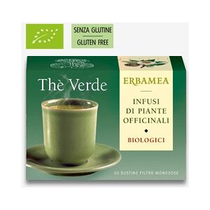 Erbamea THE' VERDE 20 bustine filtro da agricoltura Biologico