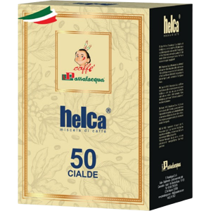 Passalacqua Caffè  Helca - Gusto Forte - Box 50 Cialde Ese44 Da 7.3g