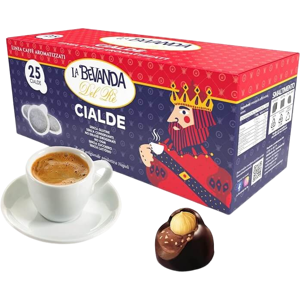 La Bevanda Del Rè Caffè Bacio  - Box 25 Cialde Ese44 Da 7.5g