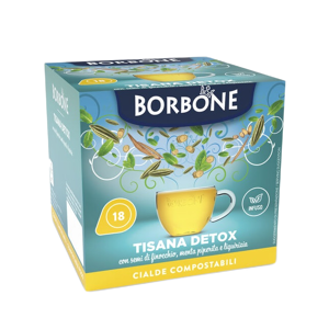 Caffè Borbone Tisana Detox  - Box 18 Cialde Ese44 Da 2.2g