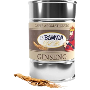 La Bevanda Del Rè Caffè Ginseng  - Lattina 125g Macinato