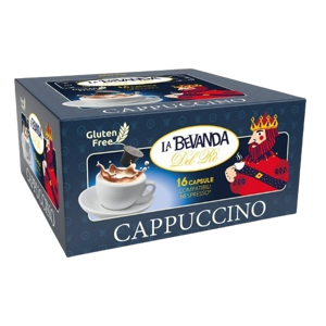 La Bevanda Del Rè Cappuccino  - Box 16 Capsule Compatibili Nespresso Da 6g