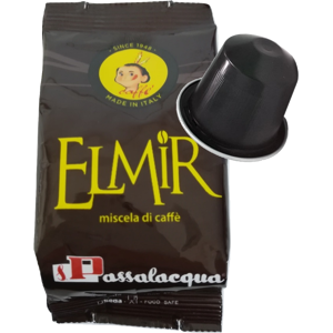 Passalacqua Caffè  Elmir - Gusto Pieno - Box 100 Capsule Compatibili Nespresso Da 5.5g