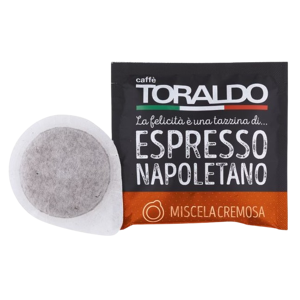 Caffè Toraldo - Miscela Cremosa - Box 50 Cialde Ese44 Da 7.2g