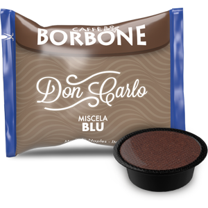 Caffè Borbone Don Carlo - Miscela Blu - Box 50 Capsule Compatibili A Modo Mio Da 7.2g