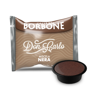 Caffè Borbone Don Carlo - Miscela Nera - Box 50 Capsule Compatibili A Modo Mio Da 7.2g