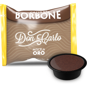 Caffè Borbone Don Carlo - Miscela Oro - Box 100 Capsule Compatibili A Modo Mio Da 7.2g