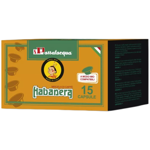 Passalacqua Caffè  Habanera - Gusto Tondo - Box 15 Capsule Compatibili A Modo Mio Da 5.5g