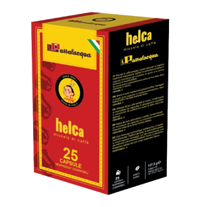 Passalacqua Caffè  Helca - Gusto Forte - Box 25 Capsule Compatibili Nespresso Da 5.5g