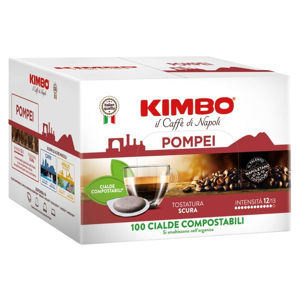 Kimbo Caffè  Pompei - Box 100 Cialde Ese44 Da 7.3g