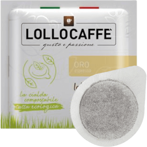 Lollo Caffè - Miscela Oro - Box 150 Cialde Ese44 Da 7.5g