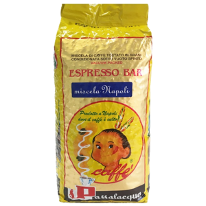 Passalacqua Caffè  Miscela Napoli Gran Caffè - Espresso Bar - Pacco 1kg In Grani