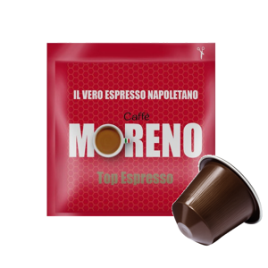 Caffè Moreno - Aroma Top - Box 100 Capsule Compatibili Nespresso Da 5.2g