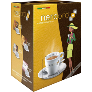 Nerooro Caffè  - Miscela Oro - Box 50 Cialde Ese44 Da 7.2g