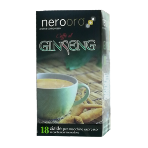 Nerooro Caffè Ginseng  - Box 18 Cialde Ese44
