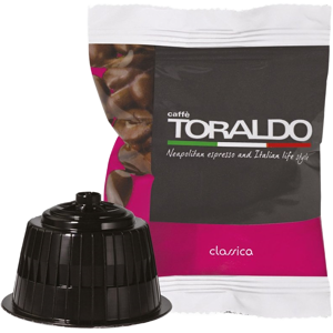 Caffè Toraldo - Classica - Box 100 Capsule Compatibili Dolce Gusto Da 7.5g