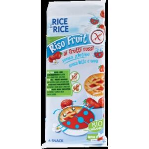 Probios Rice&rice Riso Fruit Ai Frutti Rossi 6x33 Gr