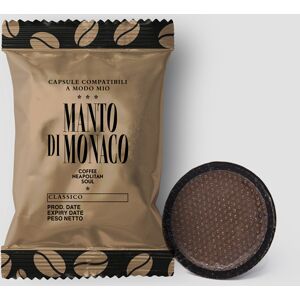 Manto di Monaco 100 Capsule compatibili Lavazza A Modo Mio CLASSICO (Bronzo)