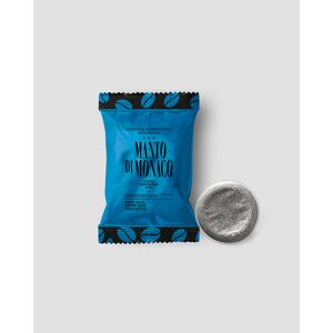 Manto di Monaco 100 Capsule compatibili Nespresso DECAFFEINATO (Blu)