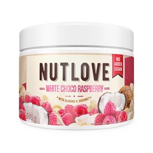 AllNutrition Crema spalmabile al cioccolato bianco e lamponi, 500 g