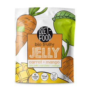 Diet Food BIO Caramelle gommose alla frutta – carota, mango, 50 g