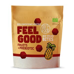Diet Food BIO Cubetti di frutta Feel Good – ananas e cocco, 120 g