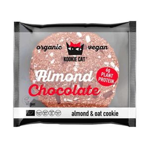 Smart Organic BIO biscotto Kookie Cat – mandorle & cioccolato fondente, 50 g