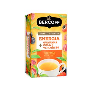 Bercoff Klember Energia – tè verde con guaranà, 16 x 1,5 g
