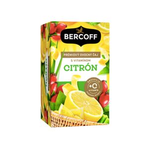 Bercoff Klember Tè alla frutta – limone e vitamina C, 16 x 2 g