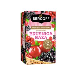 Bercoff Klember Tè alla frutta – mirtillo rosso e vitamina C, 16 x 2 g
