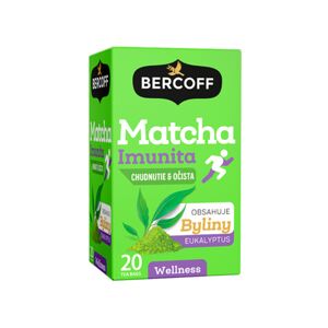 Bercoff Klember Tè per rivitalizzazione con Matcha, 20x1.75 g