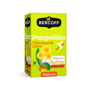 Bercoff Klember Tè di tarassaco con citronella,  15 x 2 g