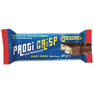 EUROSUP Proti Crisp 1 Barretta Da 40 Grammi Toffee