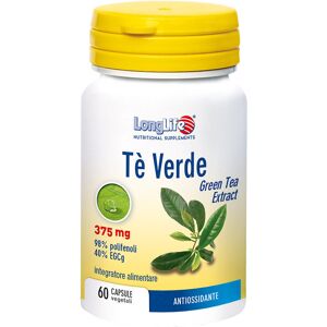 LONG LIFE Tè Verde 60 Capsule Vegetali