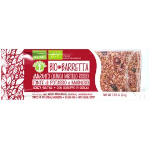 PROBIOS Bio Barretta - Amaranto Quinoa Mirtillo Rosso 1 Barretta Da 25 Grammi