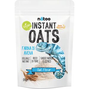 NATOO Instant Oats 1000 Grammi Gusto Naturale