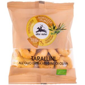 ALCE NERO Tarallini All'Olio Extra Vergine Di Oliva 40 Grammi